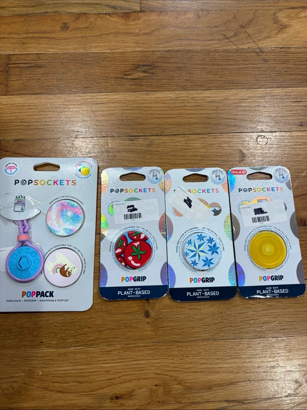 PopSockets PopGrips and PopPack Bundle - Multicolor new